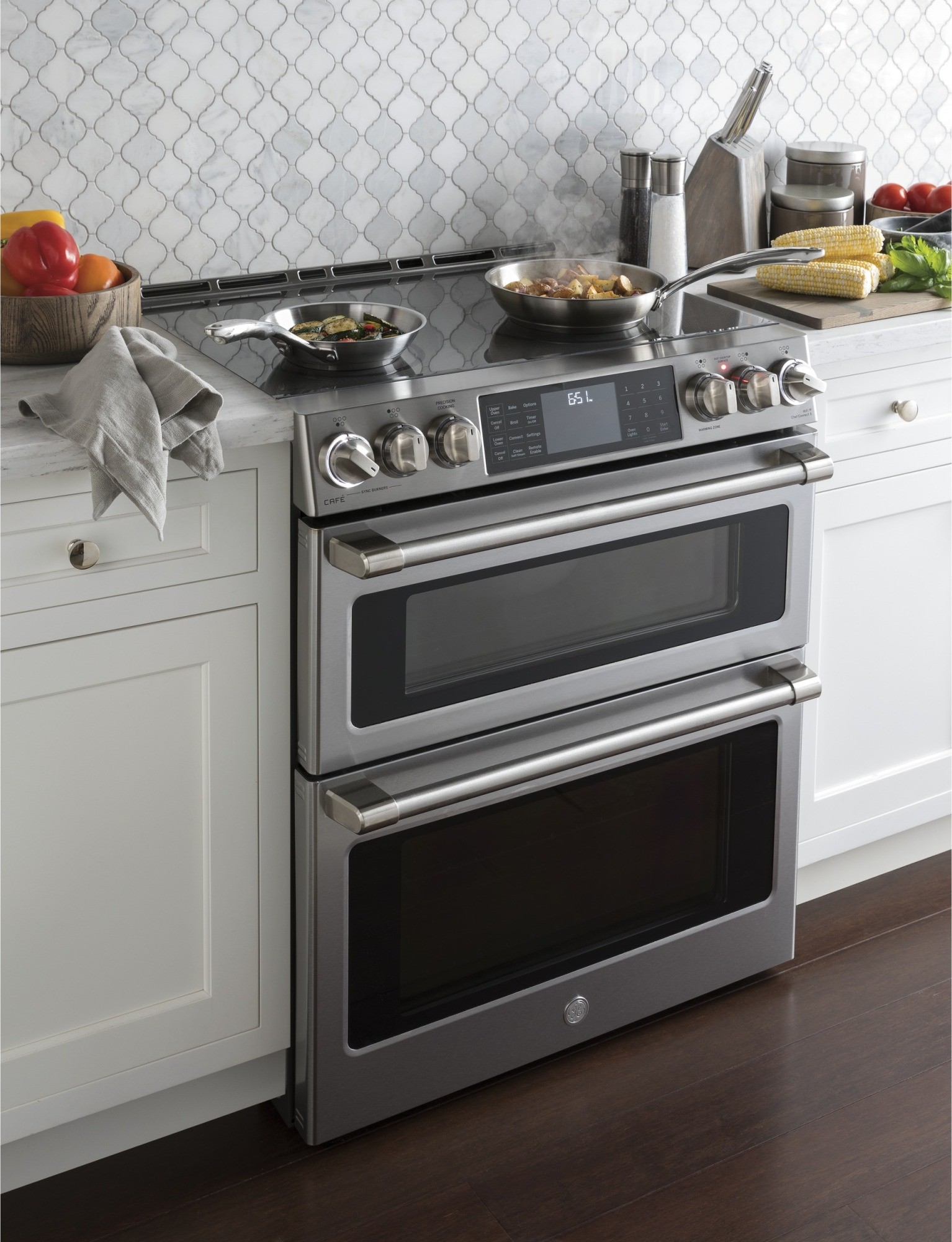 ge stove with convection oven